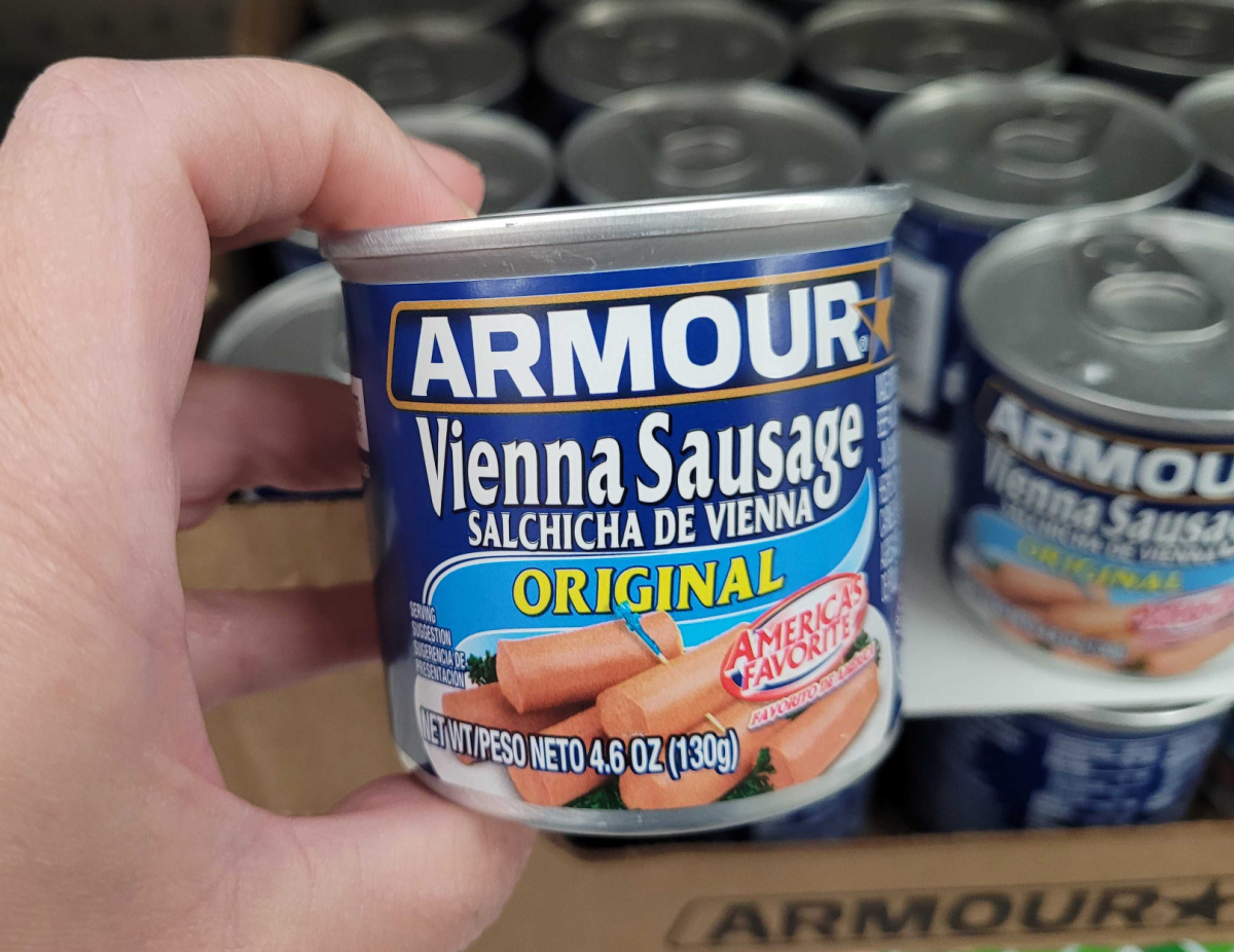 A can of Armour Vienna Sausage