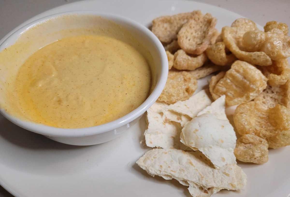 a bowl of keto dip