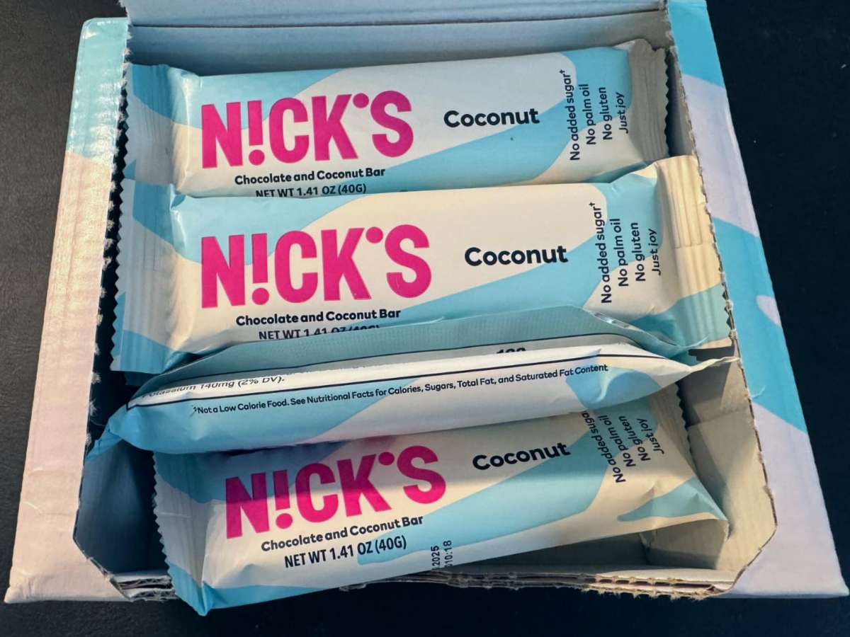 box of keto candy bars