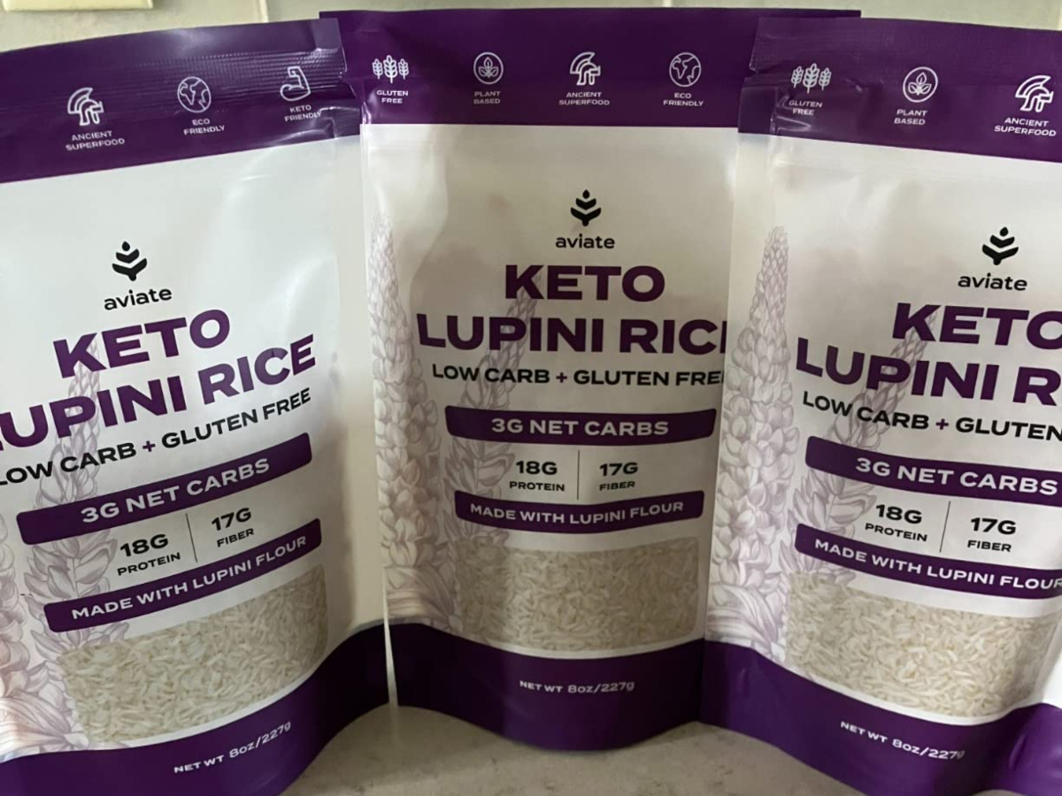 3 bags of lupini rice